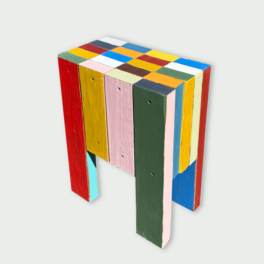 Technicolor End Table